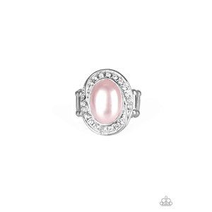 The ROYALE Treatment - Pink Stretchy Ring